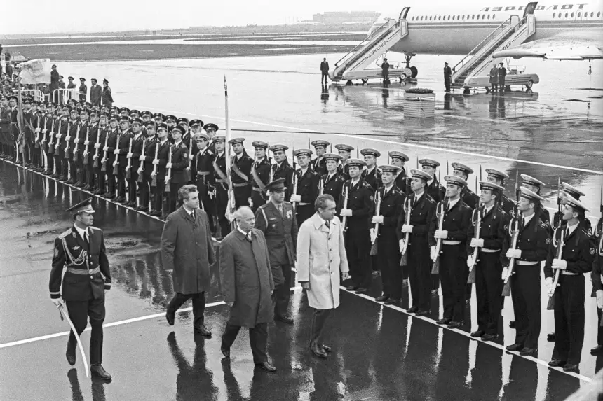 Президент США Ричард Никсон в СССР: как это было