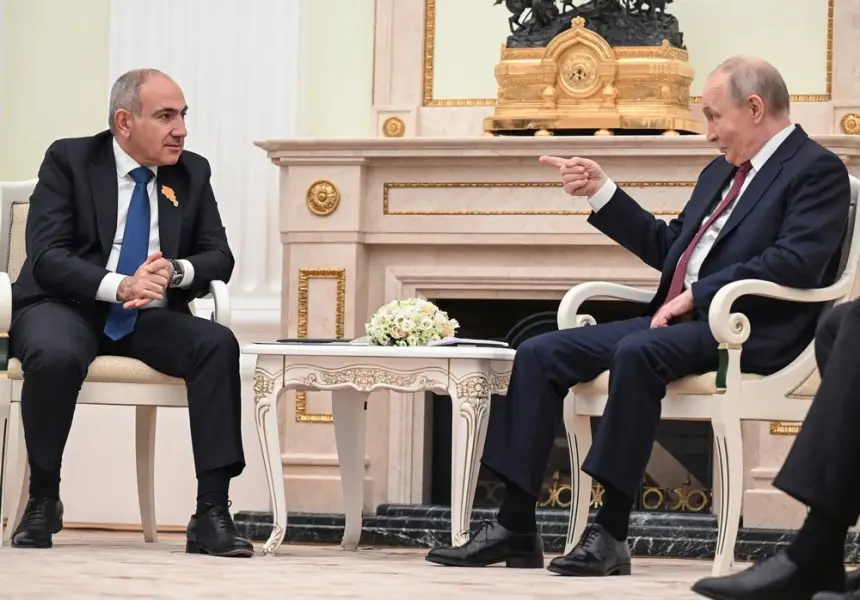 Три фатальных решения Путина для Пашиняна