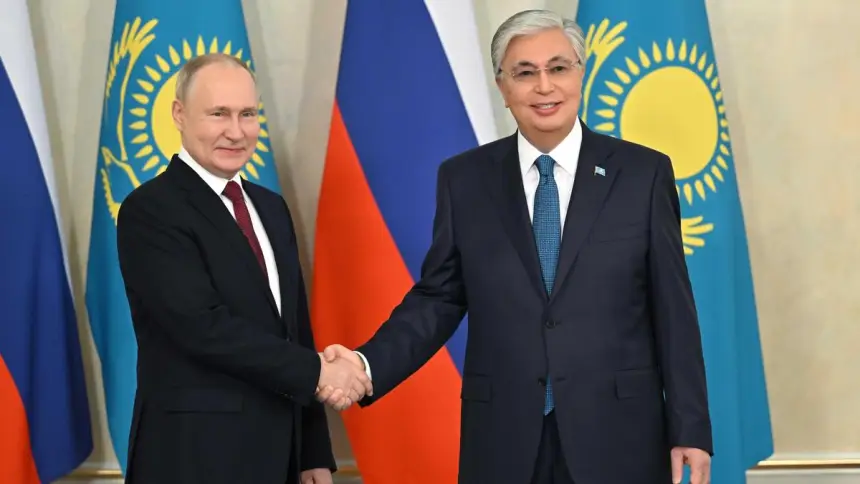 Космос и тигры: Кремль опубликовал послание Путина Казахстану
