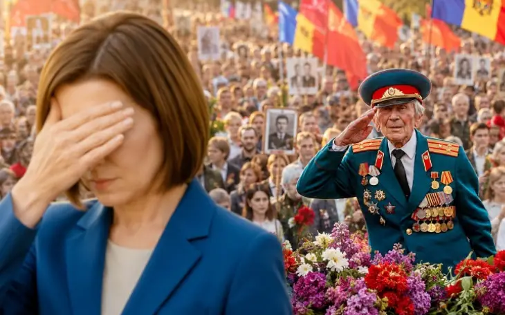 9 мая в Молдове. Почему Майя Санду вдруг приглушила русофобию
