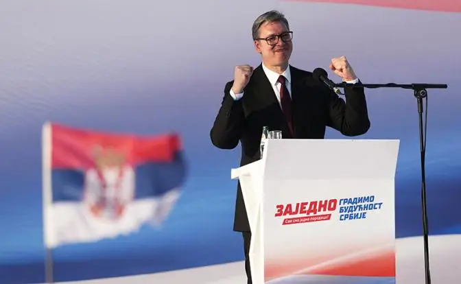 Вучич: «Я последний раз обращаюсь к вам как президент Сербии»