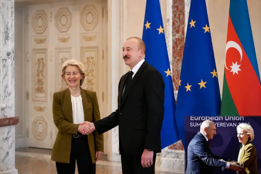 Фрау Урсула на Кавказе: Брюссель навязывает «дружбу» Еревану и Баку