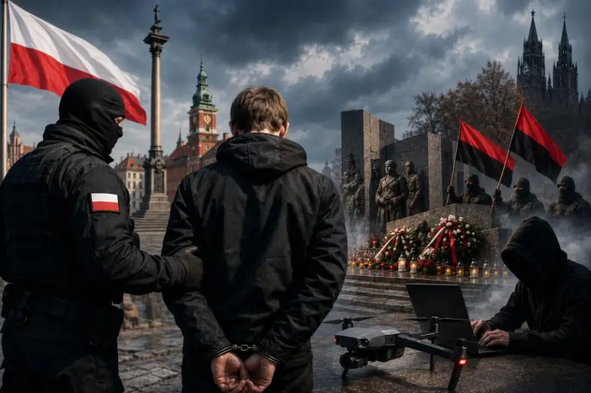 В Польше задержан украинец за прославление бандеровцев «в интересах России»