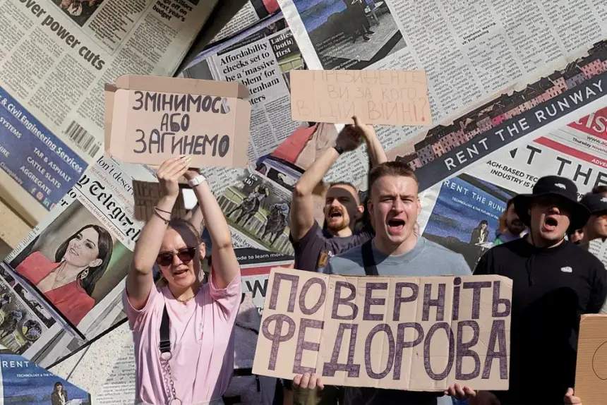 Западные СМИ: ошибочные решения Зеленского спровоцировали протесты