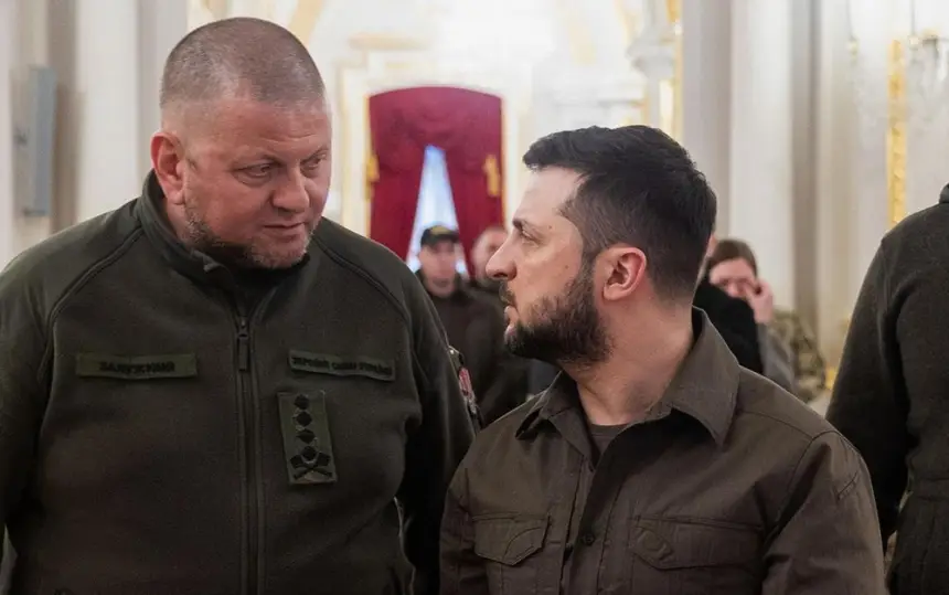 Конфликт Залужного с Зеленским опозорил британскую армию