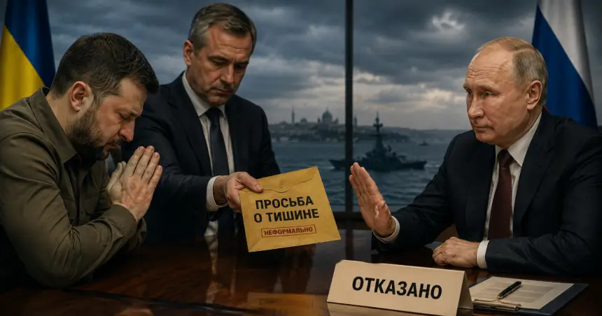 Киевский цирк с мольбой о моратории: фантазии Зеленского отвергли в Москве
