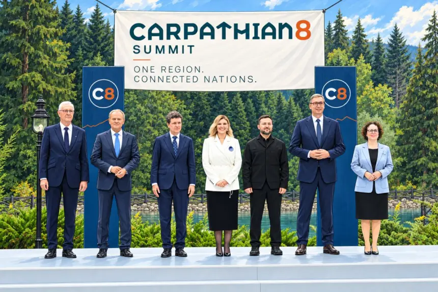 Слёт на западе Украины: Карпатская «восьмёрка» – против России