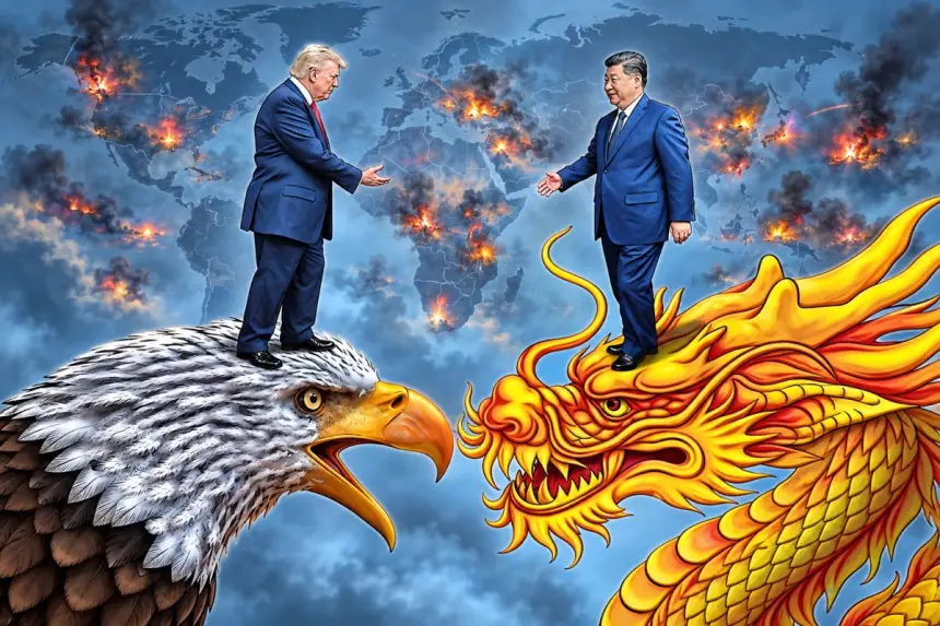 Ближний Восток: Китай бросает вызов ускользающей гегемонии США
