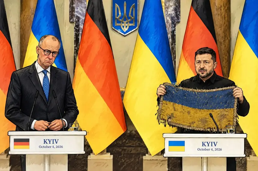 Мерц в Киеве: чужая для Европы Украина