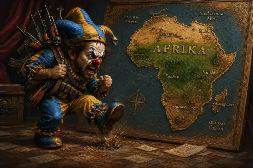 Украина-террорист орудует в Африке