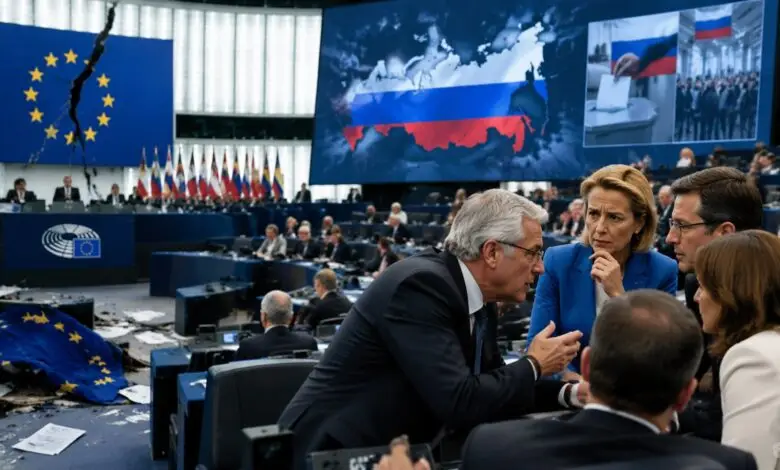 Полон рот вопросов: Европарламент разнесли за больную одержимость Россией