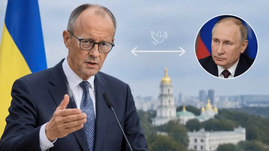 Мирный сигнал из Киева: Мерц назвал условие для переговоров с Россией