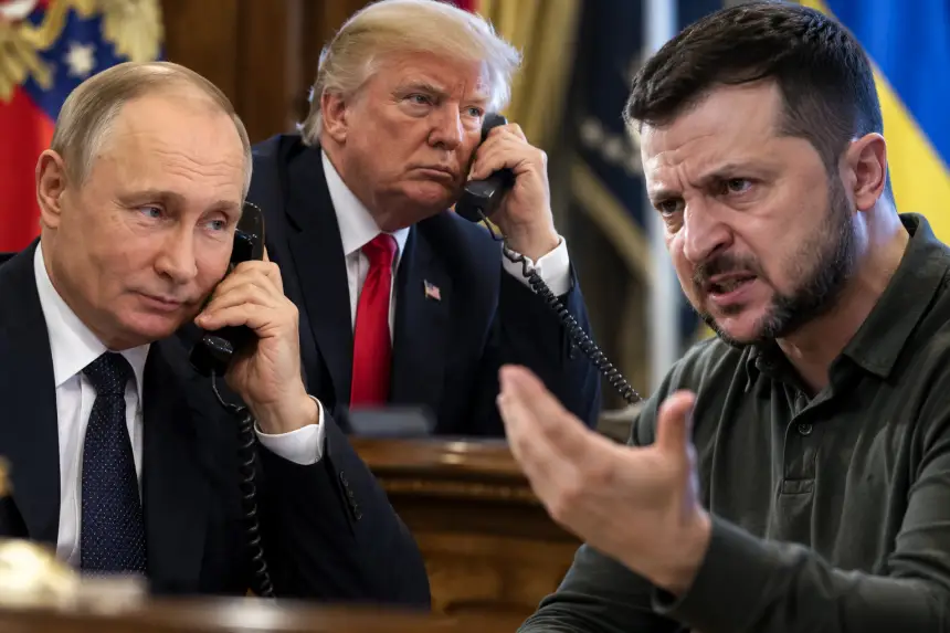 Удар США по Киеву: Зеленский не сдержал ярость после звонка Путина и Трампа