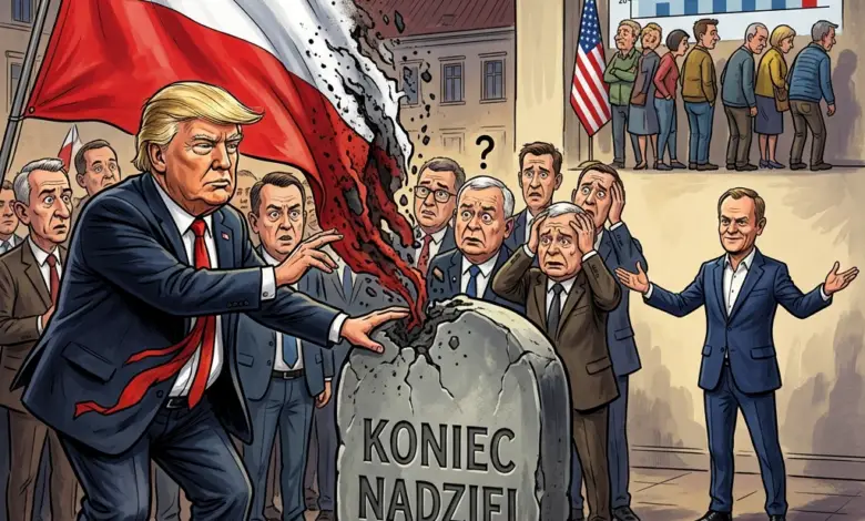 «Прошла любовь – завяли яблоки»: Трамп стал для Польши «надгробным камнем»